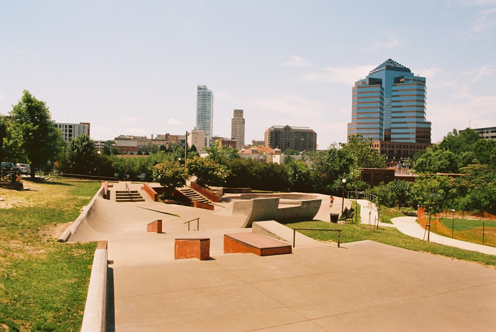 skateboard track