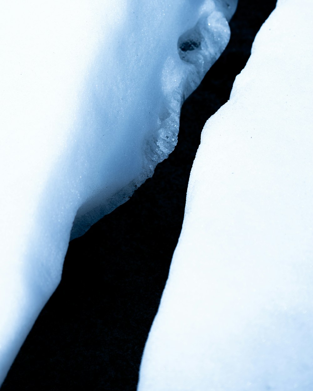 montaña de nieve