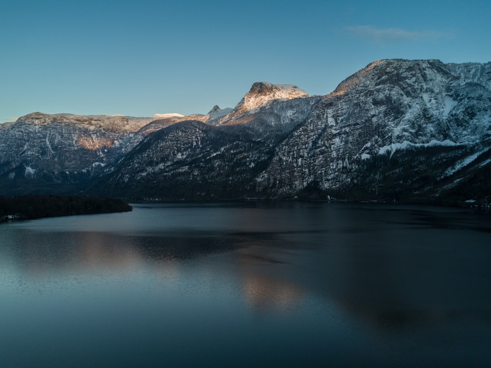 lake near mountain