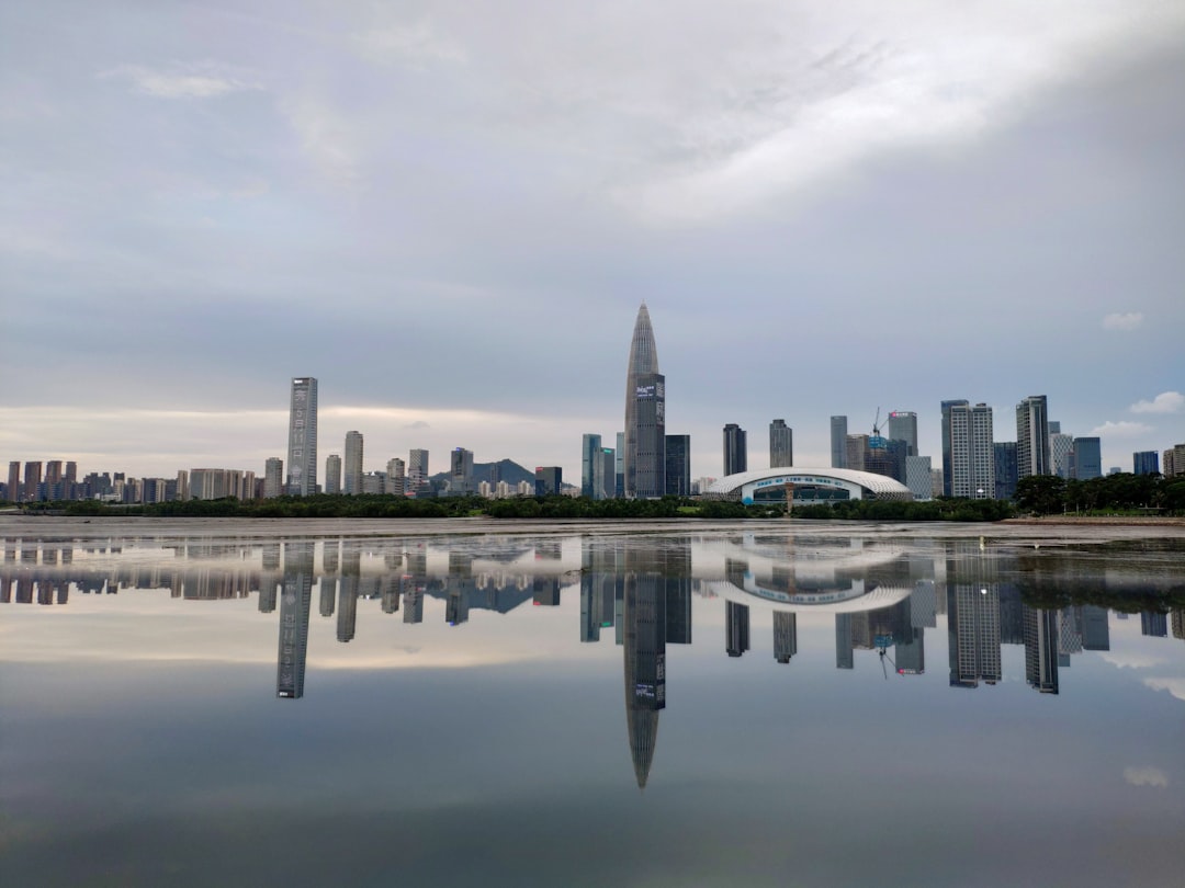Shenzhen modern skyline reflecting contemporary urban architecture