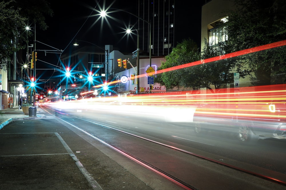 luzes na estrada