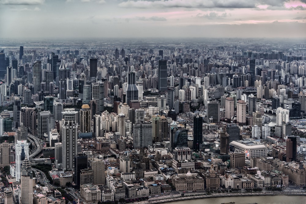 aerial photography of buildings during daytime