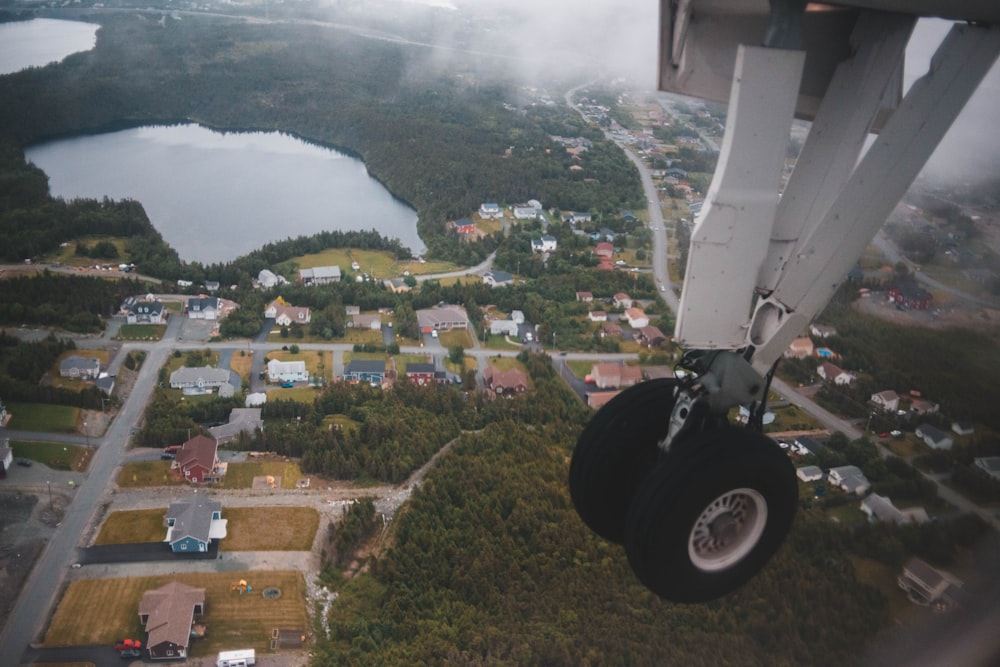 aerial photography of houses during daytime