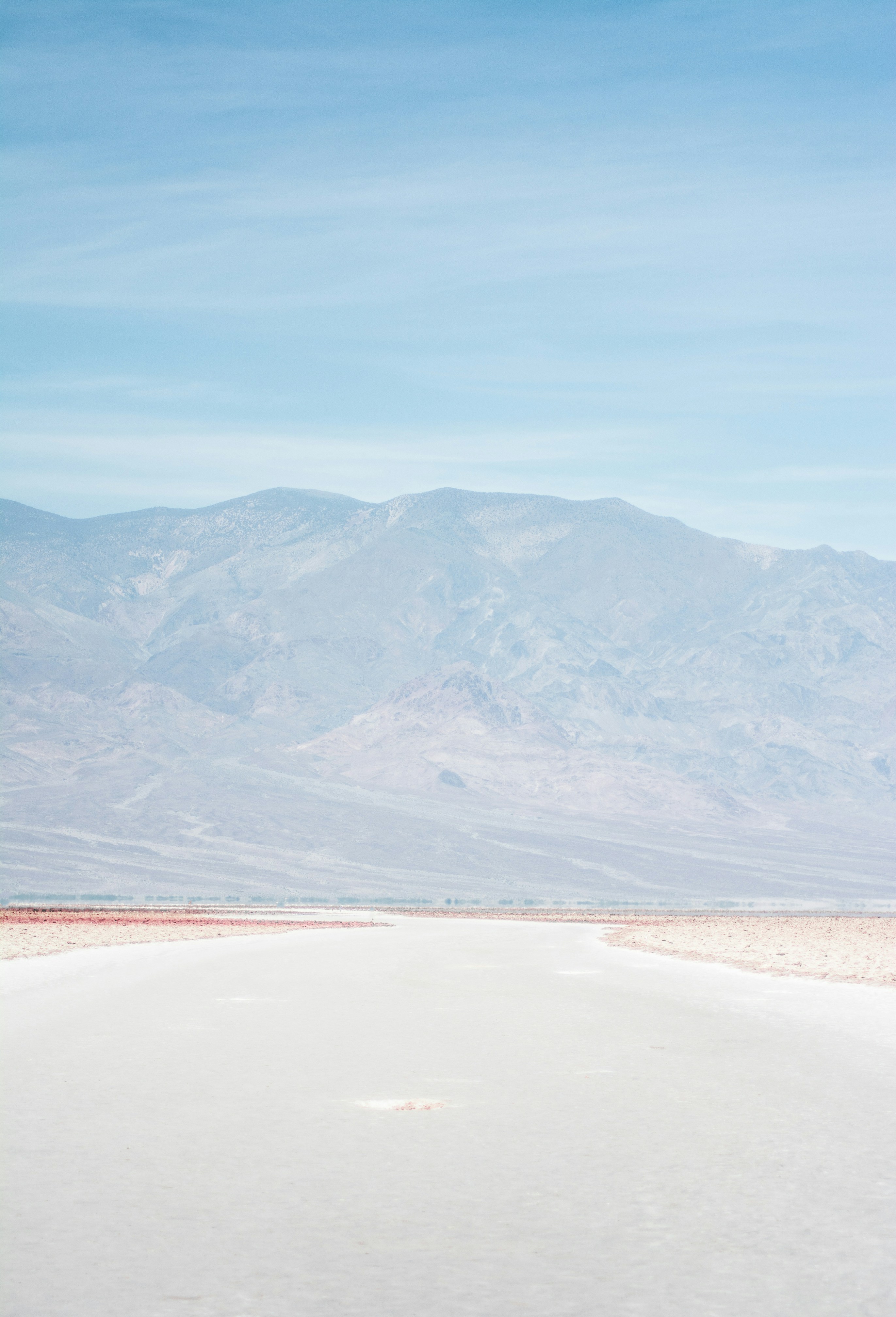 river in foot of mountain