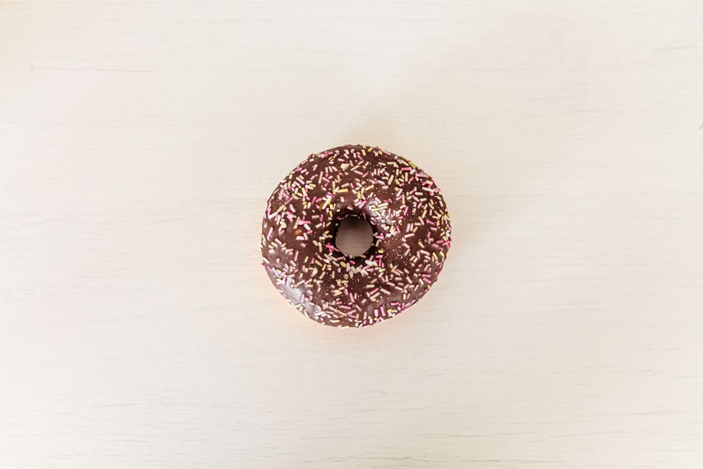 donut de chocolate