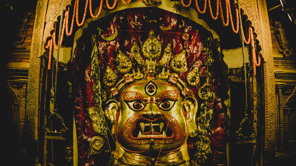 Statue der Hindu-Göttin
