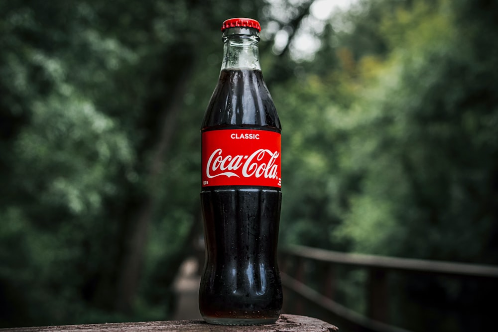 Coca-Cola glass bottle