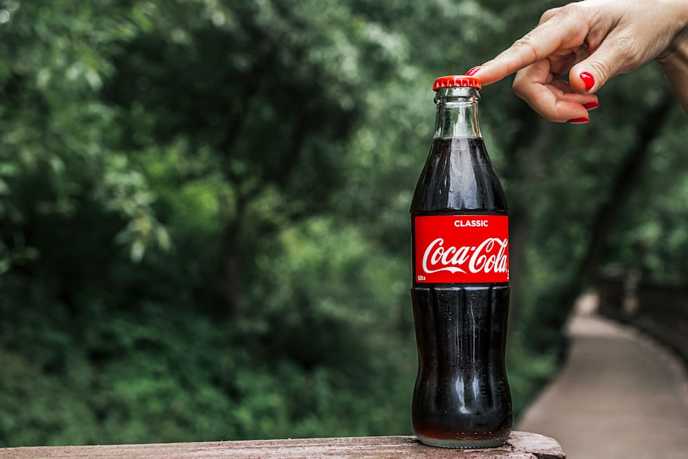 Coca-Cola Klassische Glasflasche