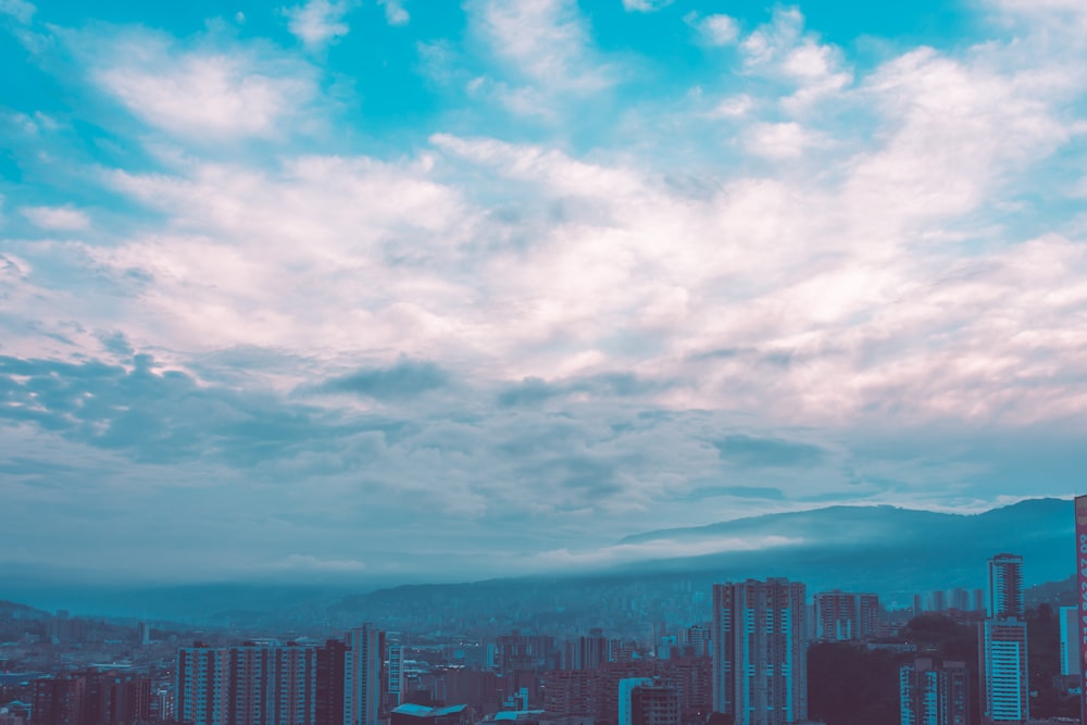 建築写真、都市の建物