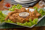 Alitas de pollo en salsa