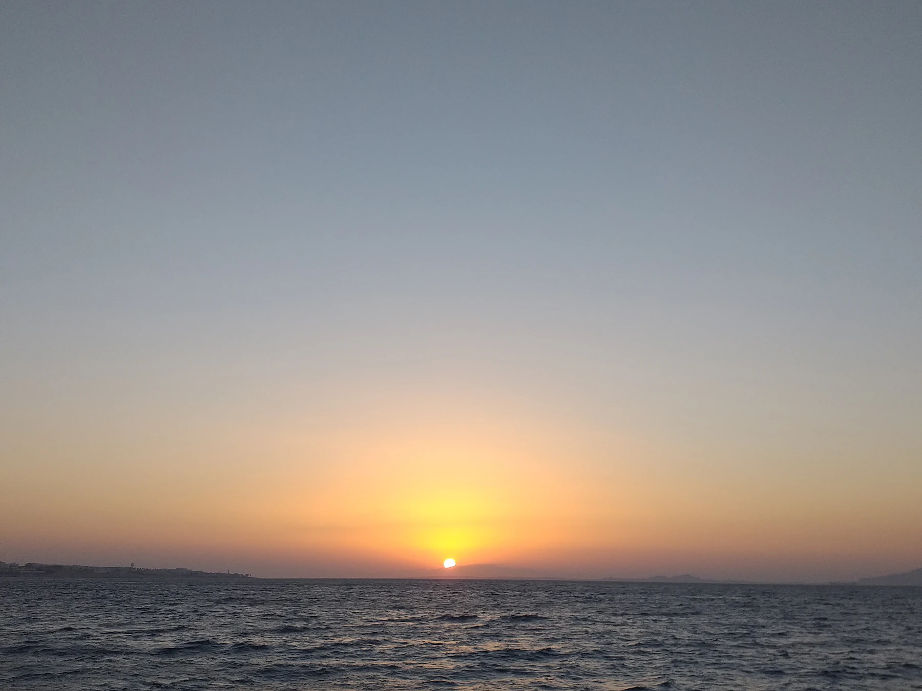 Red Sea coast in Sharm El Sheikh