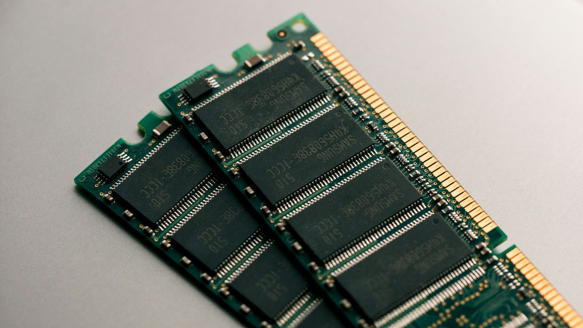 Modulo de memoria RAM de un ordenador