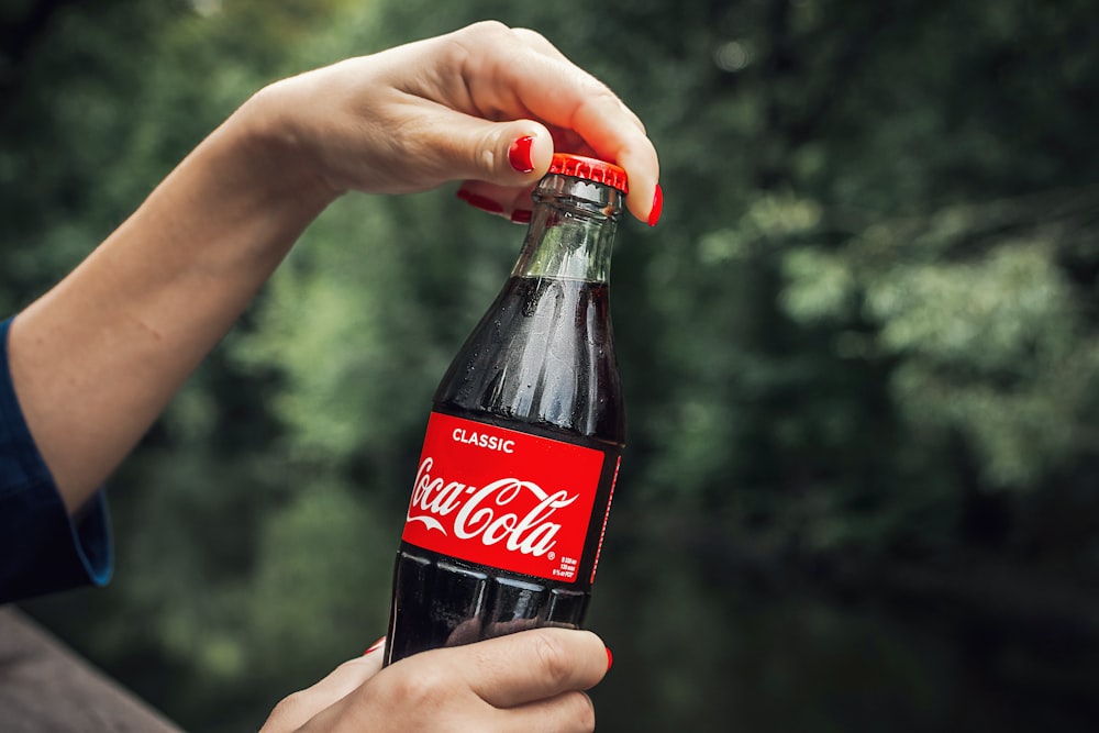 Coca-Cola soda bottle