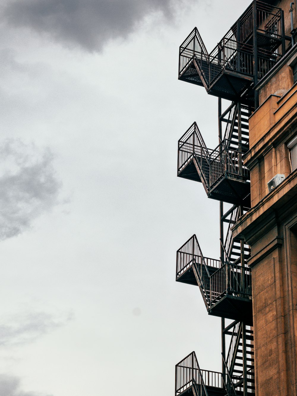 view of building's fire exit