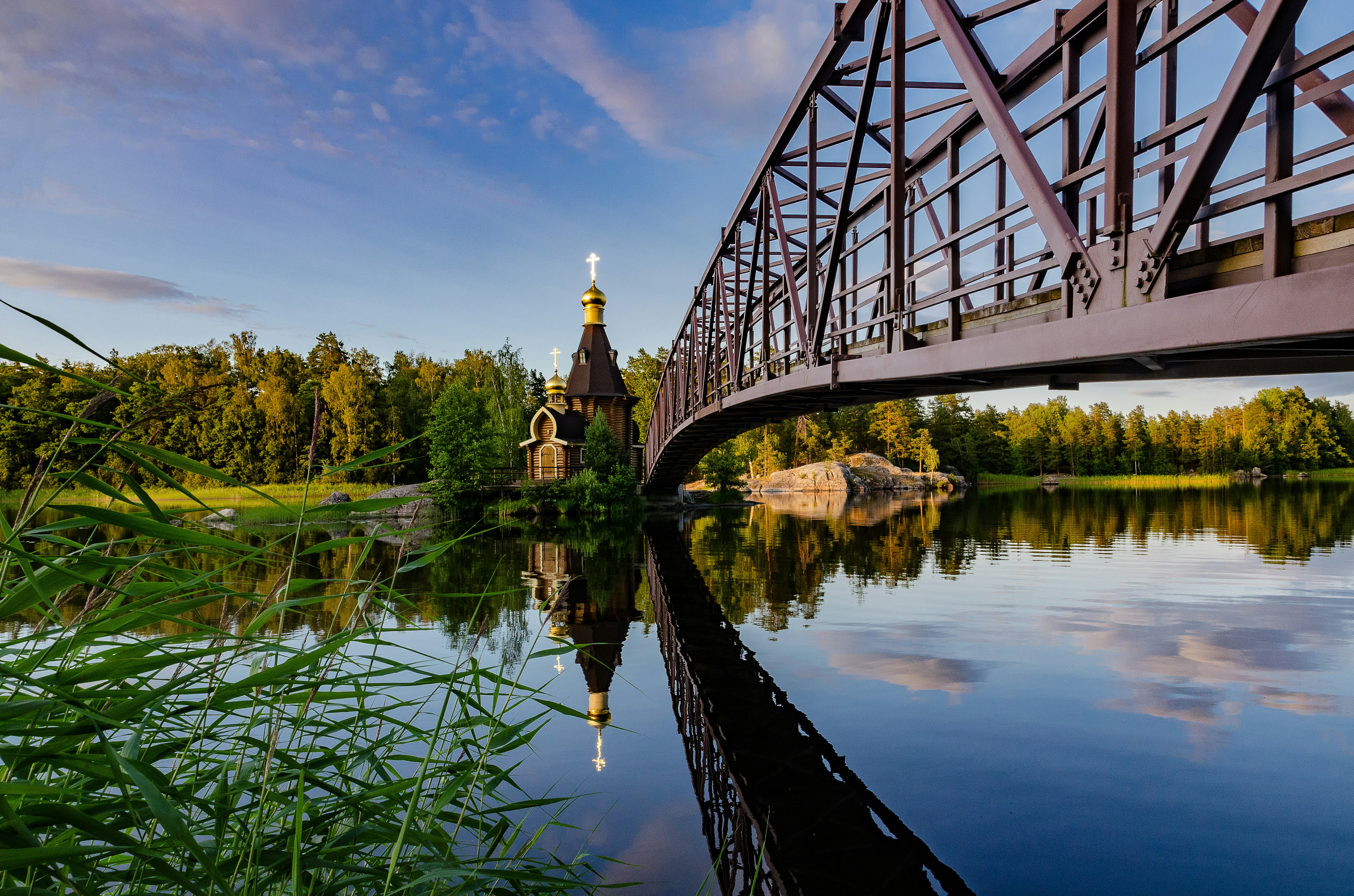 bridge on lake