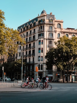 bikes on street
