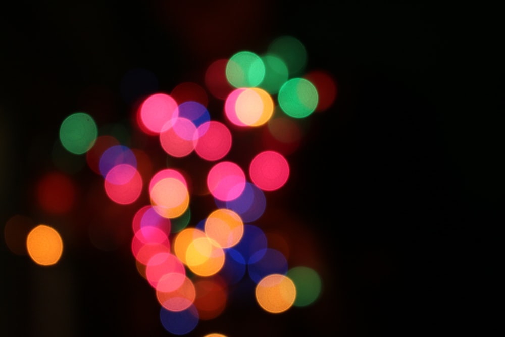 bokeh lights