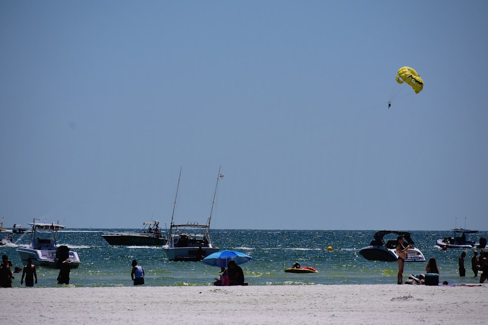 boats in beach