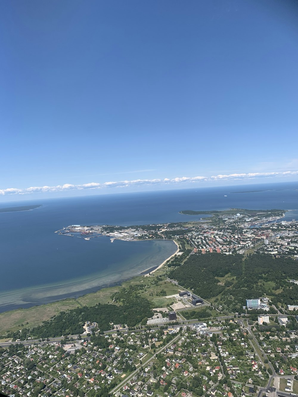 aerial view of city during daytime