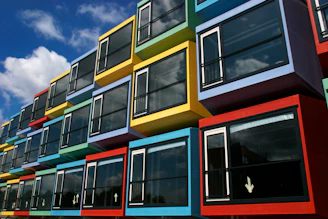 assorted-color buildings during daytime