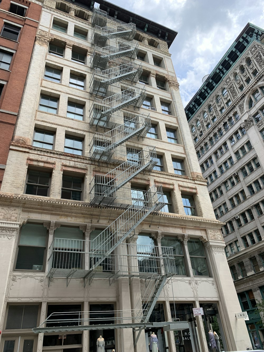 low-angle photo of concrete building