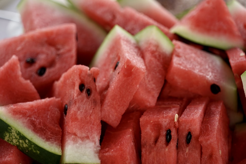 watermelon close-up photography