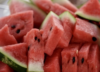 watermelon close-up photography