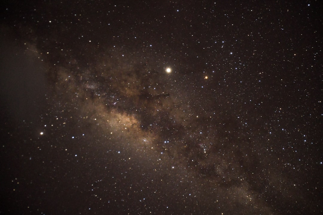 milky way at night