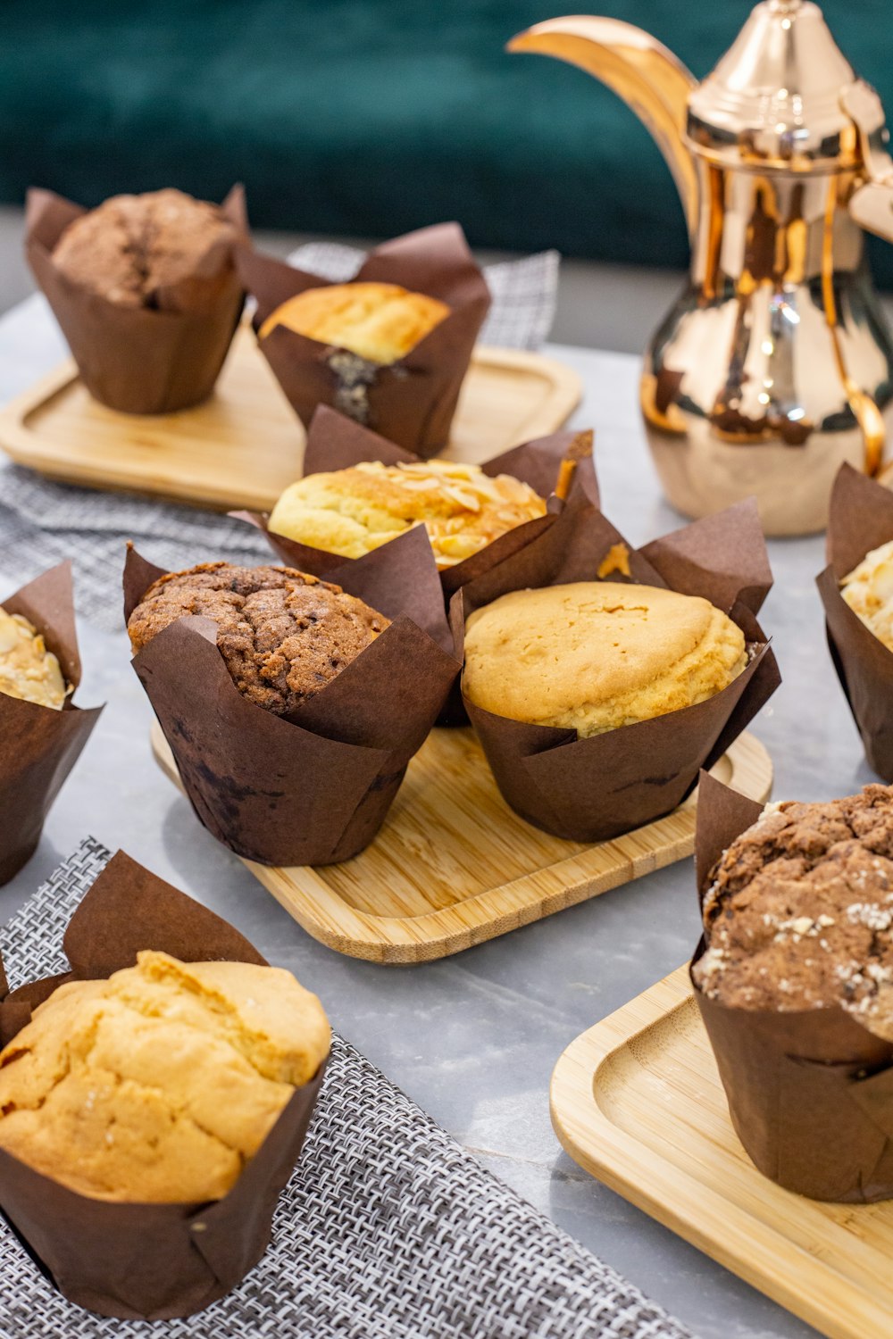 cupcakes on table