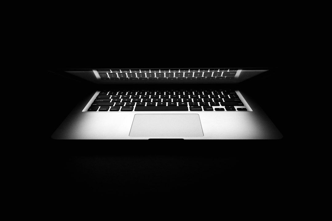 laptop with hosting dashboard