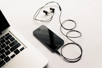 black iPhone