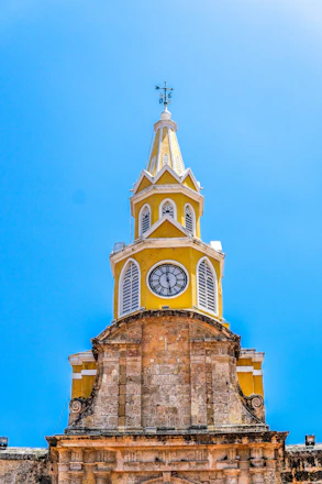 yellow and brown concrete cathedral