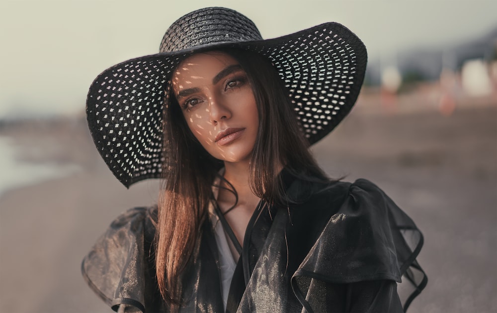 woman on selective focus photography