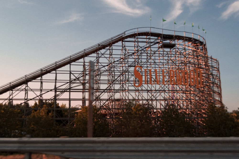 roller coaster railway during daytime