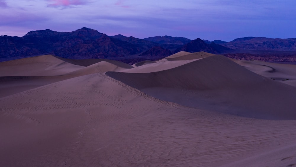 Panoramafotografie der Wüste bei Tag