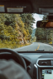 no vehicles at the road during daytime