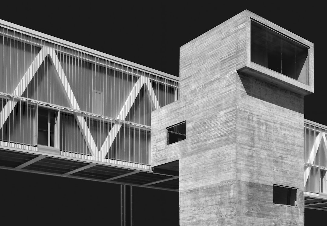 grey 3D building