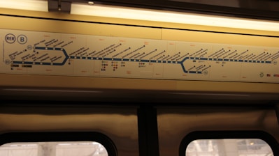 A map showing intermunicipal routes.