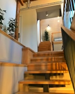 brown and white wooden house