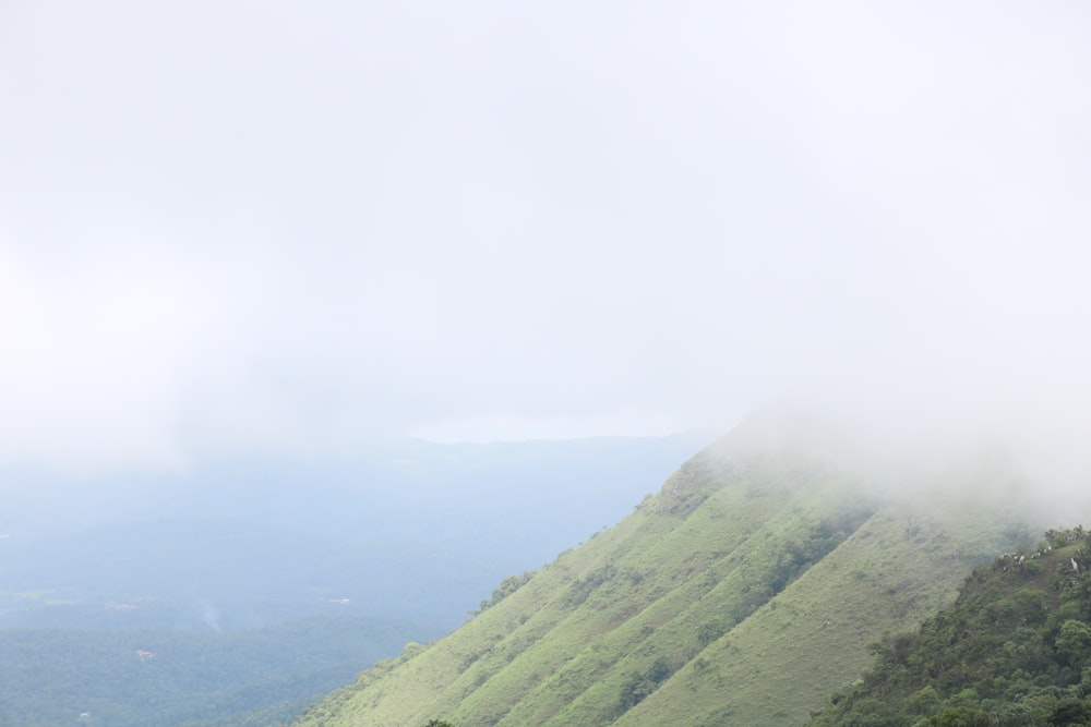 aerial photography of green mountain range during daytime