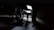 A behind-the-scenes shot of a film set with creative lighting.