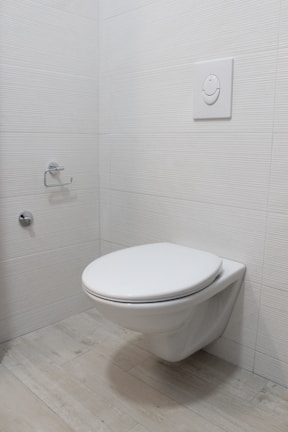 A modern eco-friendly toilet design in a stylish bathroom.
