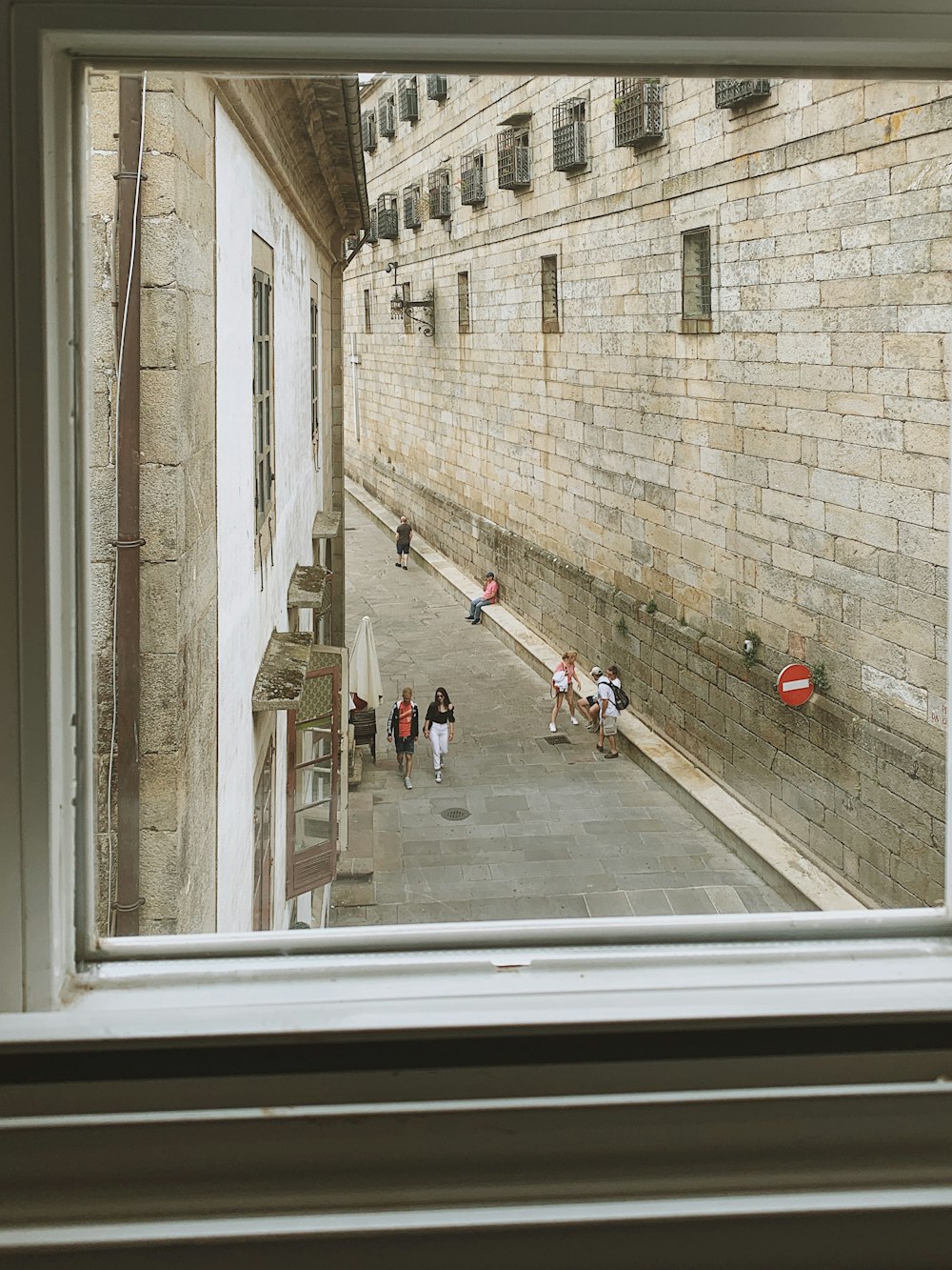 people walking