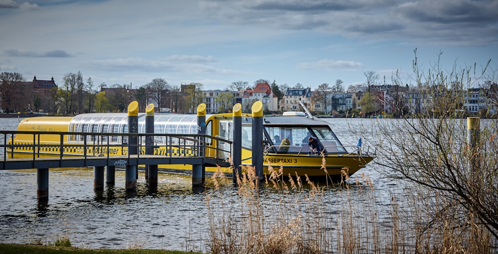 yellow boat