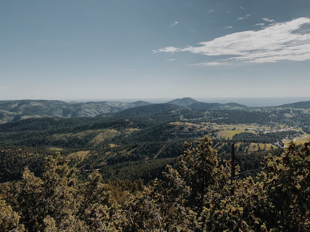 photography of green mountain range during daytime