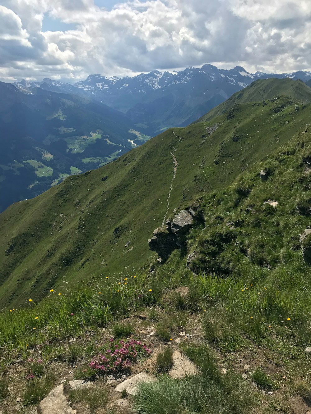 green mountain range during daytime