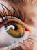 human eye close-up photography