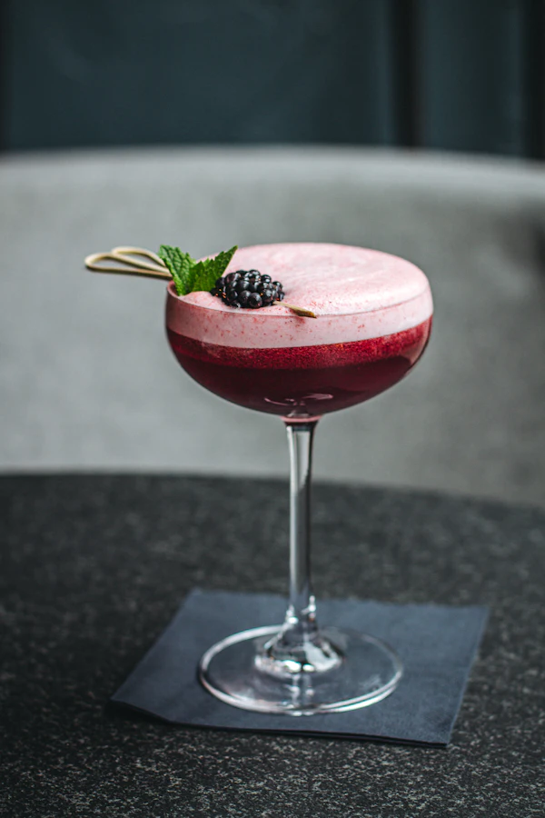 Blushing Mocktail, alcohol free