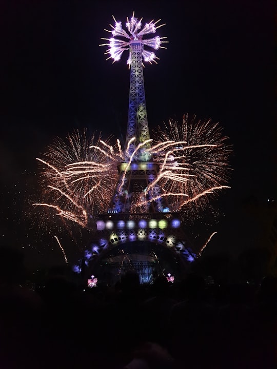 Eiffel Tower, Paris, France in Champ de Mars France