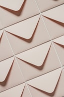 a close up of a wall made of paper